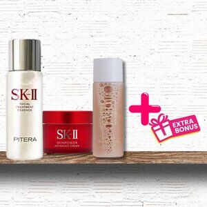 SET NEW SK-II Skinpower Facial Cream - Facial Treatment Essence - Byroe Essence